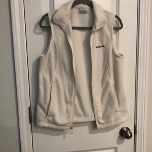 Cream Columbia vest
